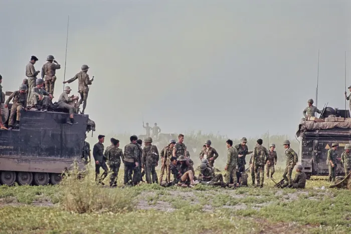 Framed Print : South Vietnam, Vietnam War