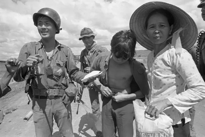 Framed Print : South Vietnamese Soldier Framed Print : South Vietnamese Soldier