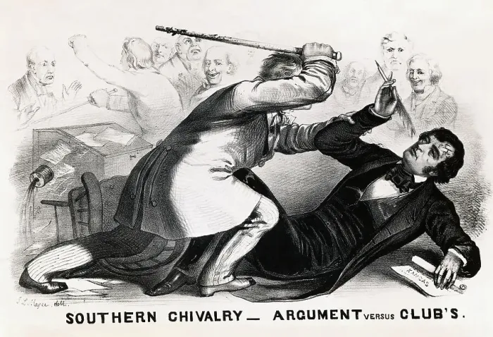 Framed Print : Southern Chivalry - Argument Versus Club's by J.L. Magee Framed Print : Southern Chivalry - Argument Versus Club's by J.L. Magee