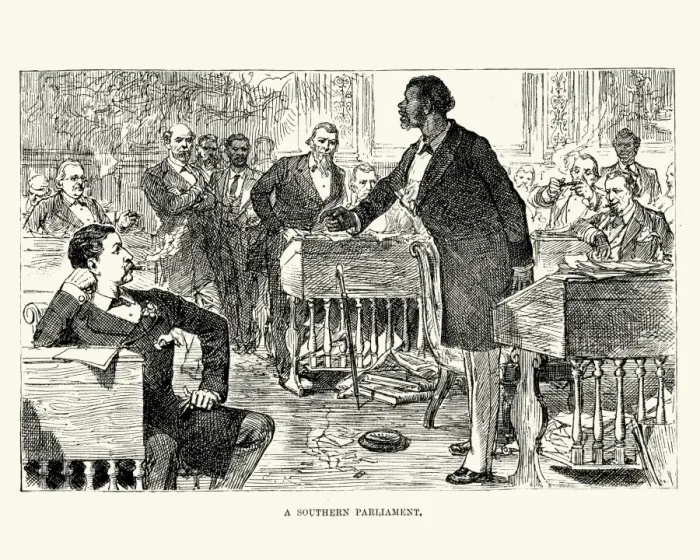 Framed Print : Southern Parliament, New Orleans 19th Century Framed Print : Southern Parliament, New Orleans 19th Century