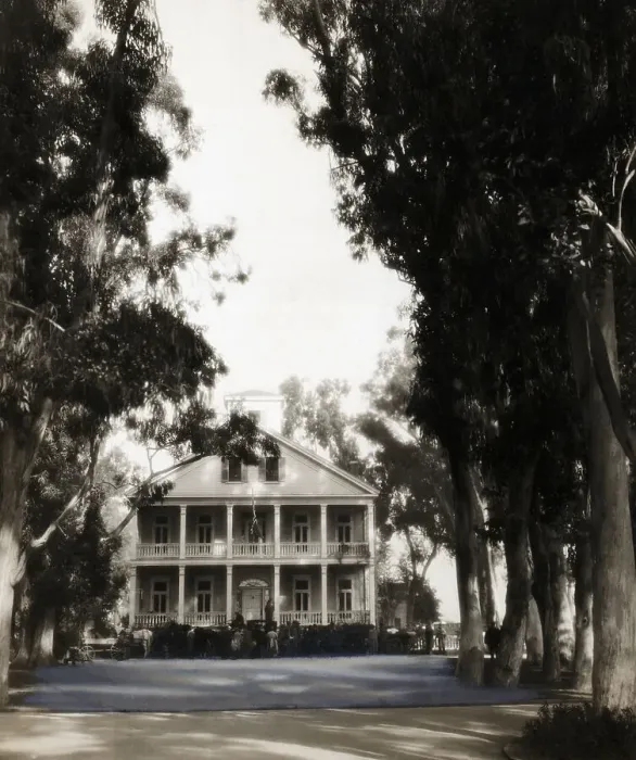 Framed Print : Southern Plantation Framed Print : Southern Plantation
