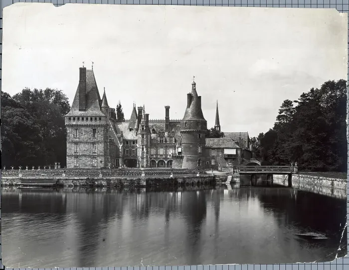 Framed Print : Southern View Of Chateau De Maintenon Framed Print : Southern View Of Chateau De Maintenon