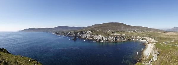 Southwest coast of Achill Island and Ashleam, County Mayo, Connacht province, Republic of Ireland, Europe