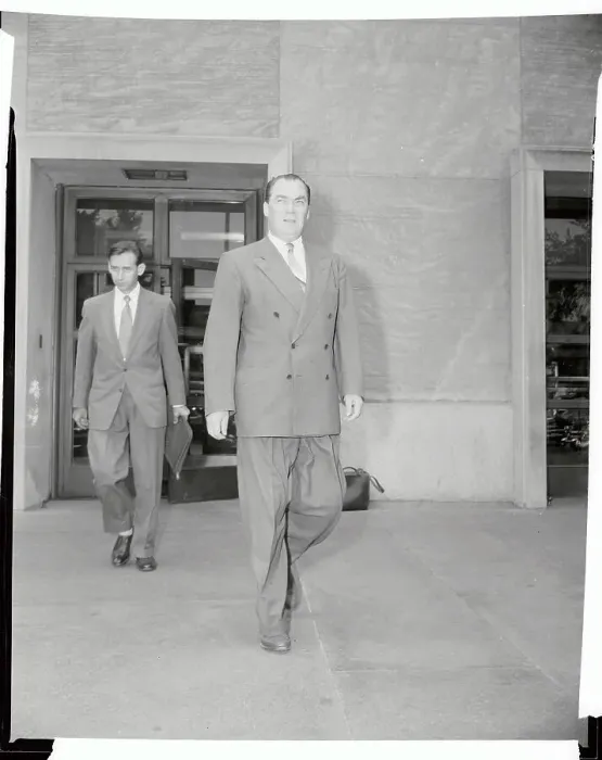 Framed Print : Soviet Ambassador Georgi Zarubin Walking