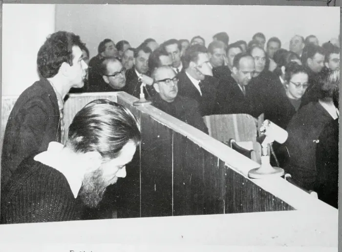 Framed Print : Soviet Authors At Opening Trial Framed Print : Soviet Authors At Opening Trial