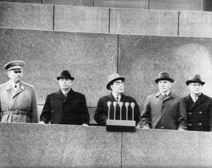 Framed Print : Soviet Leaders Watch May Day Parade Framed Print : Soviet Leaders Watch May Day Parade
