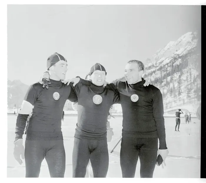 Framed Print : Soviet Skaters Posing at Olympic Practice Session Framed Print : Soviet Skaters Posing at Olympic Practice Session
