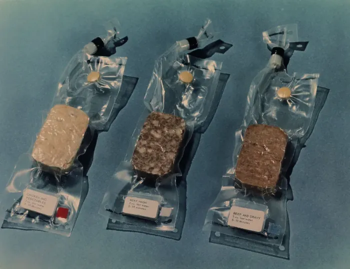 Framed Print : Space Food for Astronauts