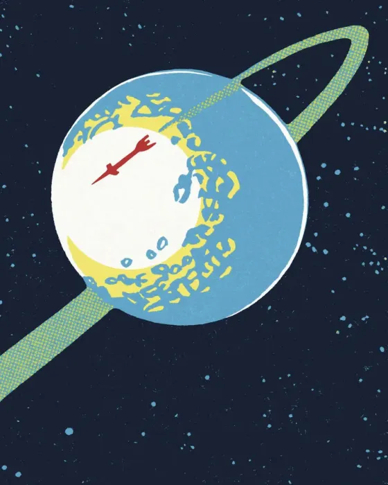 Framed Print : Spacecraft Orbiting a Planet Framed Print : Spacecraft Orbiting a Planet
