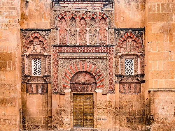 Spain, Cordoba, Mosque-Cathedral of Cordoba, Facade