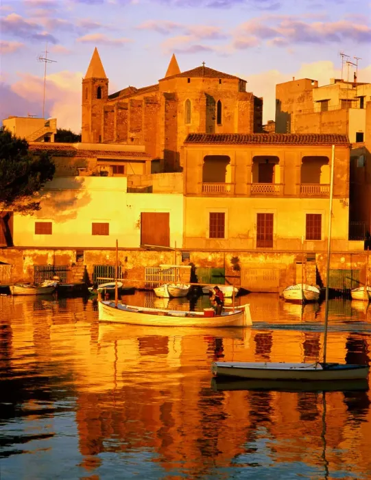 Framed Print : Spain, Mallorca, Porto Colom Framed Print : Spain, Mallorca, Porto Colom