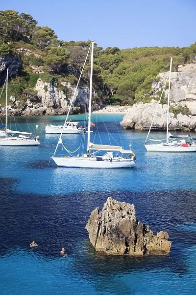 Spain, Menorca, Cala Macarella and Macarelleta