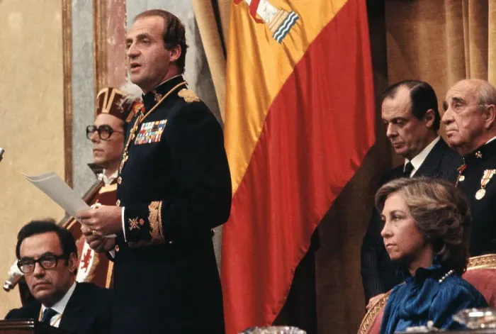 Framed Print : Spain's King Juan Carlos