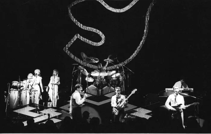 Framed Print : Spandau Ballet Performing