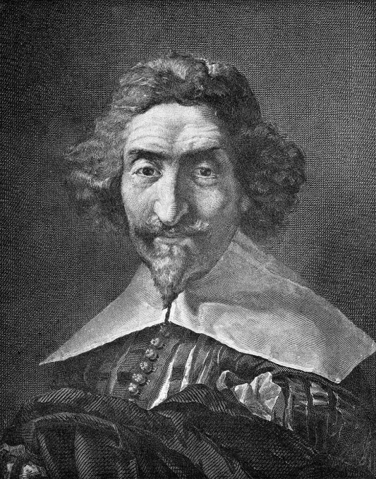 Framed Print : Spanish Novelist Miguel De Cervantes