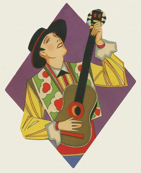 Framed Print : Spanish Troubador Framed Print : Spanish Troubador