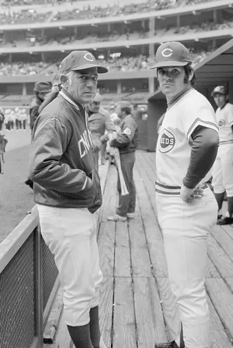 Framed Print : Sparky Anderson and Pete Rose Framed Print : Sparky Anderson and Pete Rose