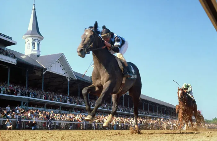 Framed Print : Spectacular Bid Winning the Kentucky Derby Framed Print : Spectacular Bid Winning the Kentucky Derby