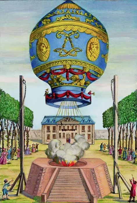 Framed Print : Spectators Gazing at Air Balloon Leaving the Ground Framed Print : Spectators Gazing at Air Balloon Leaving the Ground