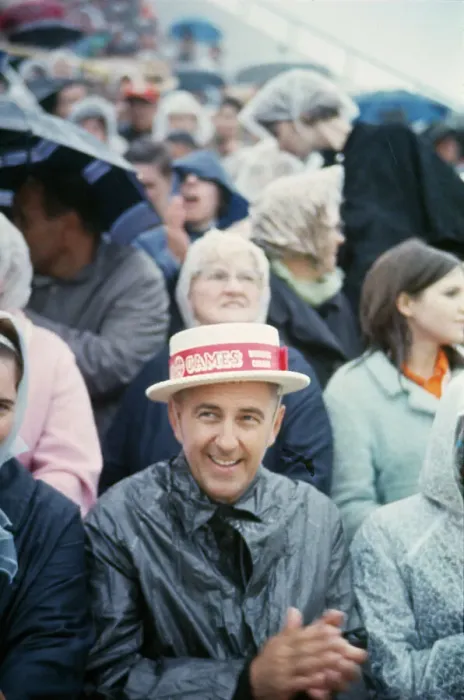 Framed Print : Spectators At Pan American Games