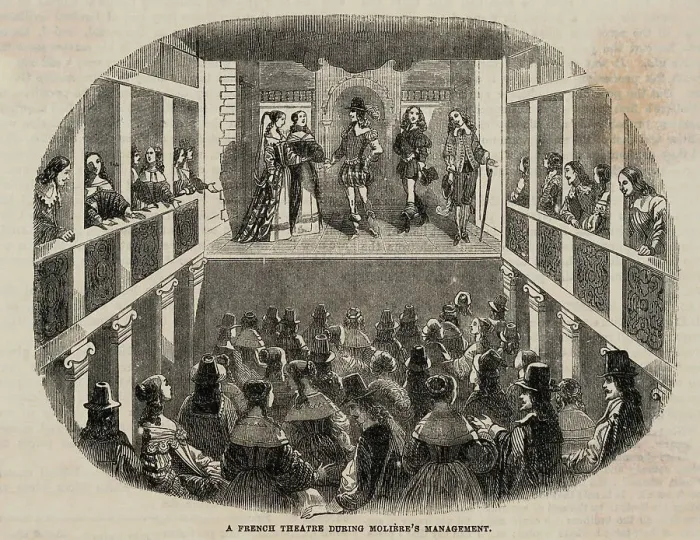 Framed Print : Spectators at Stage Presentation Framed Print : Spectators at Stage Presentation