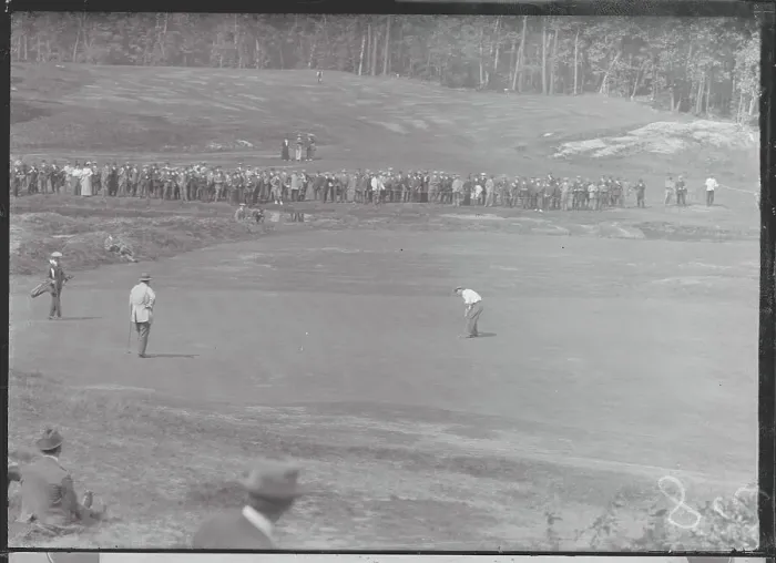 Framed Print : Spectators Watching Golf Game Framed Print : Spectators Watching Golf Game