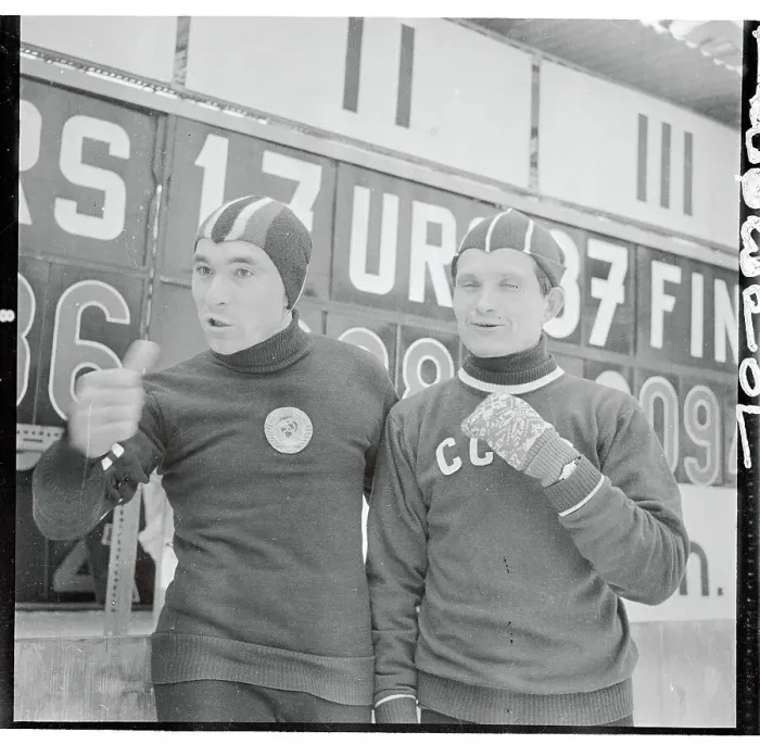 Framed Print : Speed Skaters Winners Posing in Olympic Attire Framed Print : Speed Skaters Winners Posing in Olympic Attire