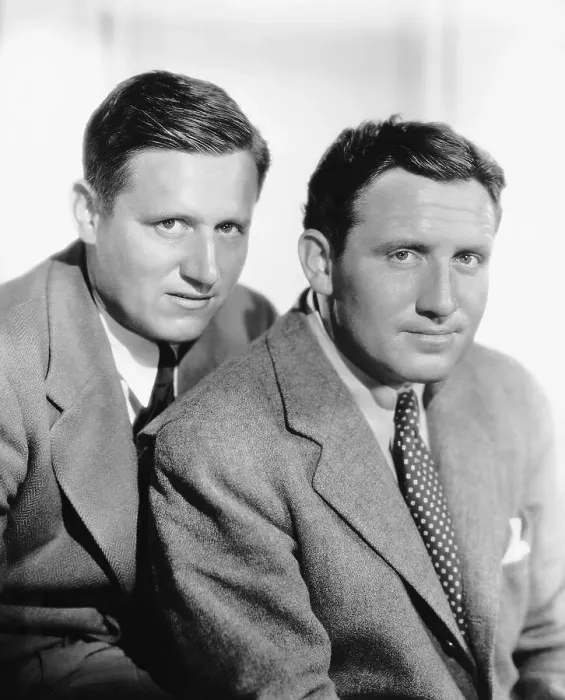 Framed Print : Spencer Tracy And Brother Carroll Framed Print : Spencer Tracy And Brother Carroll