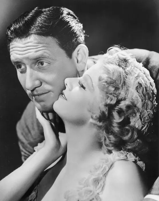 Framed Print : Spencer Tracy & Jean Harlow / Publicity Framed Print : Spencer Tracy & Jean Harlow / Publicity