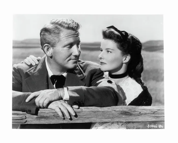 Framed Print : Spencer Tracy And Katharine Hepburn In Sea Of Grass Framed Print : Spencer Tracy And Katharine Hepburn In Sea Of Grass
