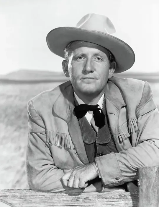 Framed Print : Spencer Tracy in Western Style Framed Print : Spencer Tracy in Western Style