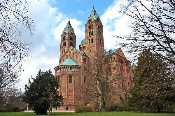 Speyer Cathedral, view of east side