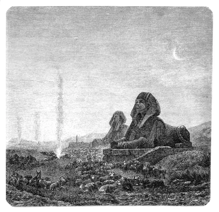 Framed Print : Sphinx of Ancient Eygpt Framed Print : Sphinx of Ancient Eygpt