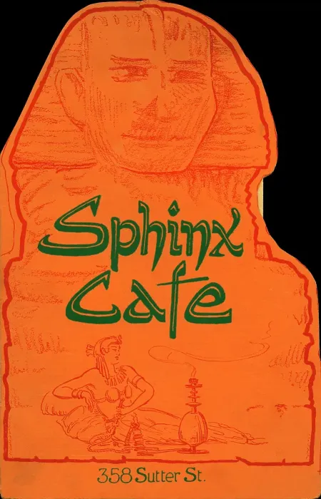 Framed Print : Sphinx Cafe Framed Print : Sphinx Cafe