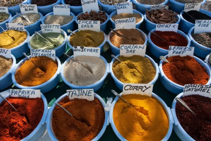 Framed Print : Spices, market, bazaar, Djerba, Tunisia Framed Print : Spices, market, bazaar, Djerba, Tunisia