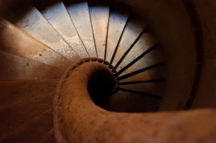 Framed Print : Spiral staircase Framed Print : Spiral staircase