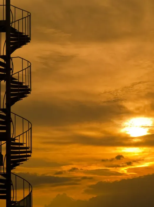 Framed Print : Spiral staircase Framed Print : Spiral staircase