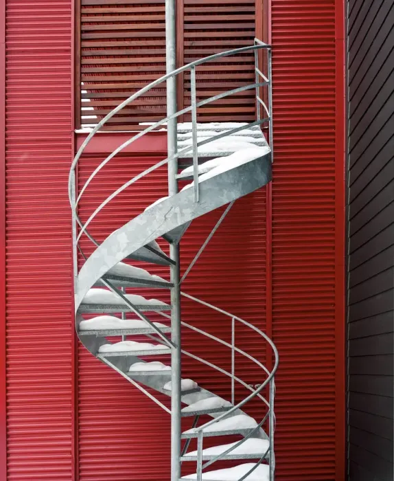 Framed Print : Spiral staircase Framed Print : Spiral staircase