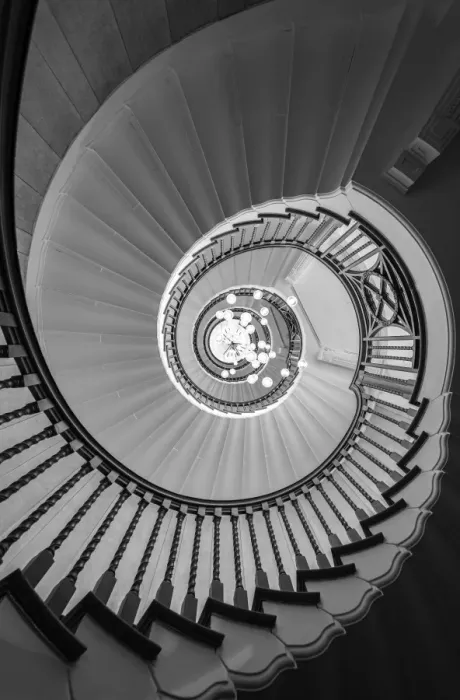 Framed Print : Spiral staircase Framed Print : Spiral staircase