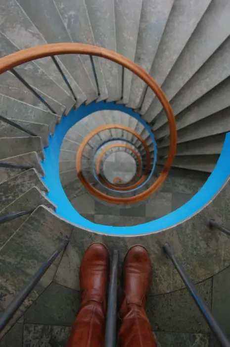 Framed Print : Spiral staircase Framed Print : Spiral staircase