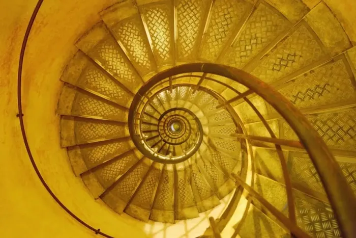 Framed Print : Spiral staircase Framed Print : Spiral staircase