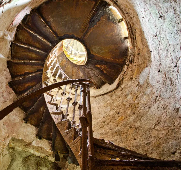 Framed Print : Spiral Staircase Framed Print : Spiral Staircase