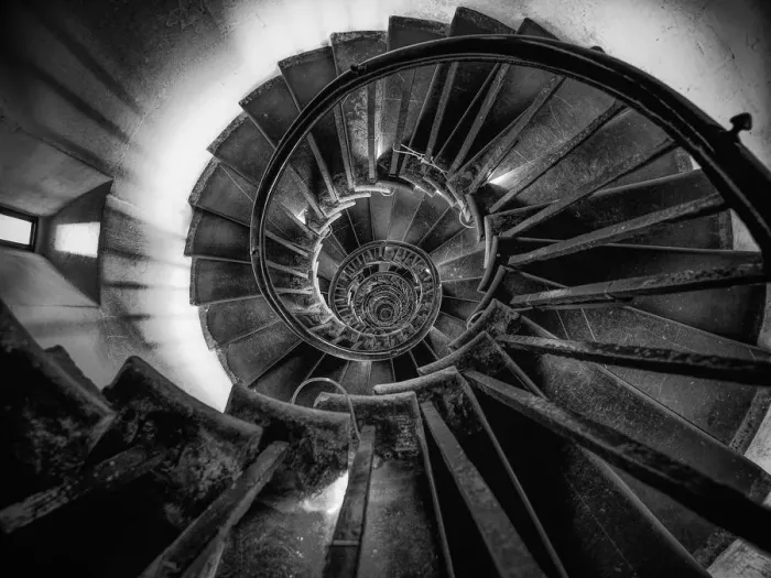 Framed Print : Spiral Staircase Framed Print : Spiral Staircase