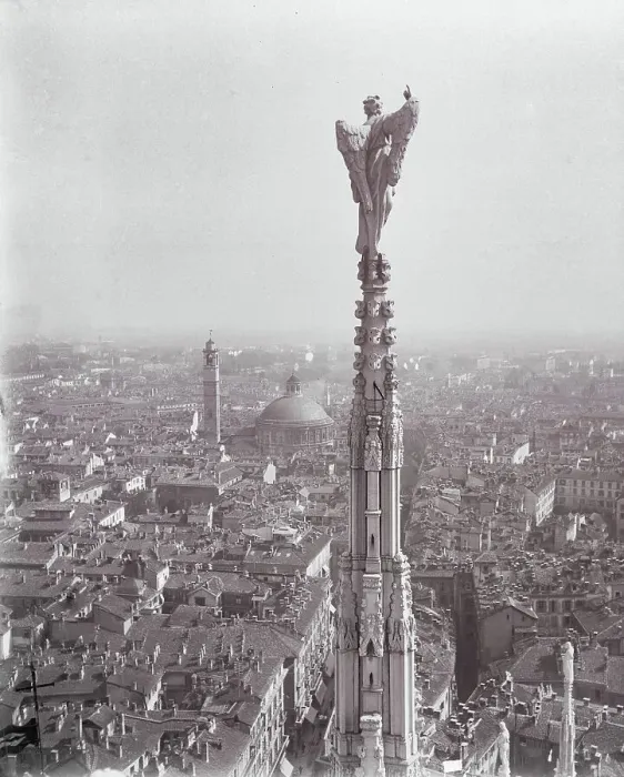 Framed Print : Spire with Angel atop Cathedral Roof Framed Print : Spire with Angel atop Cathedral Roof