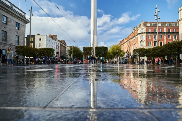 Framed Print : The Spire on O Connell Street, Dublin City, Ireland Framed Print : The Spire on O Connell Street, Dublin City, Ireland