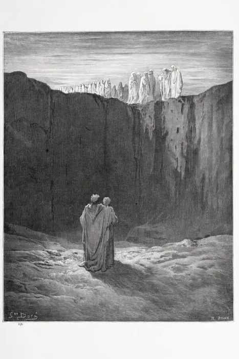 Framed Print : Spirits in Purgatory Framed Print : Spirits in Purgatory