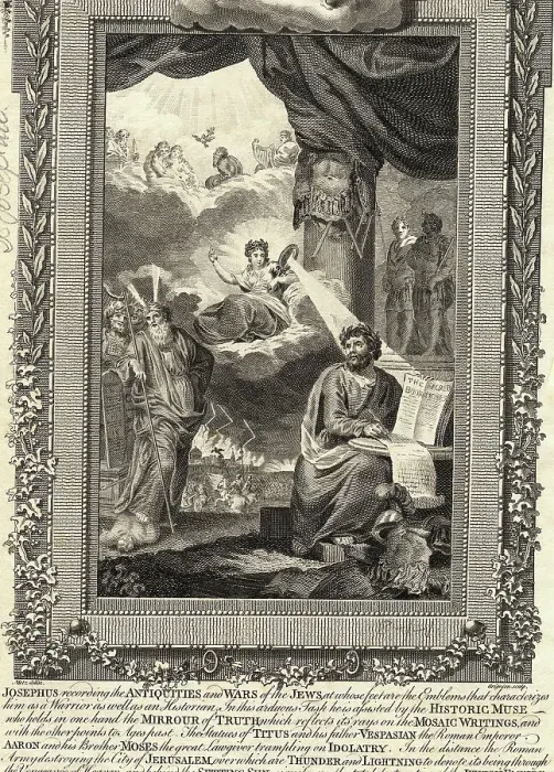 Framed Print : Spiritualistic Image with Josephus Flavius as Title Framed Print : Spiritualistic Image with Josephus Flavius as Title