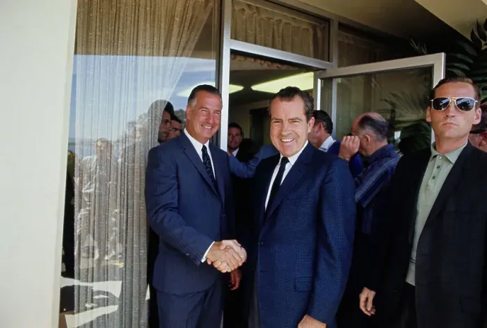Framed Print : Spiro Agnew And Richard Nixon Framed Print : Spiro Agnew And Richard Nixon