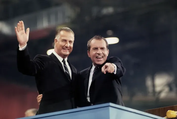 Framed Print : Spiro Agnew And Richard Nixon Framed Print : Spiro Agnew And Richard Nixon
