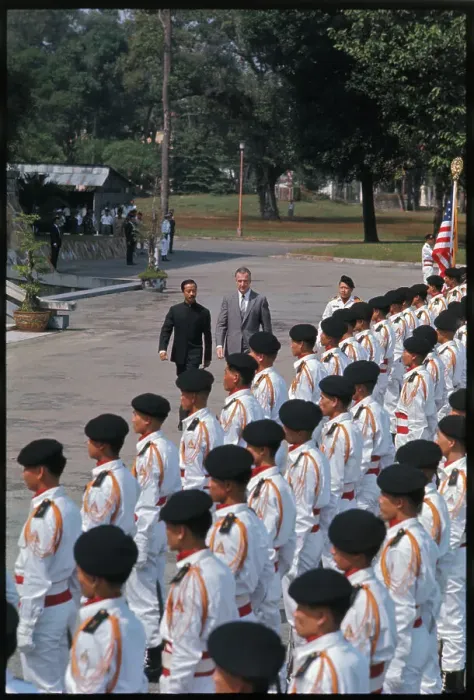 Framed Print : Spiro T. Agnew Visiting Vietnam Framed Print : Spiro T. Agnew Visiting Vietnam